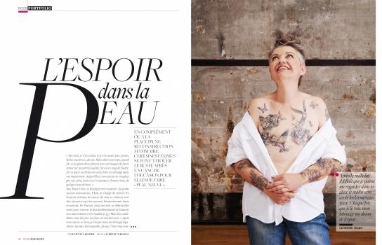 ROSE MAGAZINE / AUTOMNE 2016 / CANCER DU SEIN ET TATOUAGE